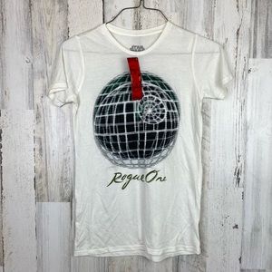 Star Wars | Rogue One White Shirt XS NWT